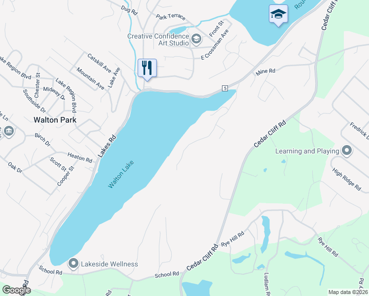 map of restaurants, bars, coffee shops, grocery stores, and more near 88 Osseo Park Road in Monroe