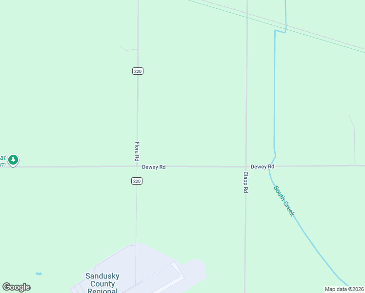 map of restaurants, bars, coffee shops, grocery stores, and more near 2690 County Road 213 in Clyde