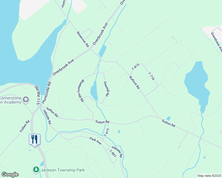 map of restaurants, bars, coffee shops, grocery stores, and more near 540 Deerhill Rd in Shavertown