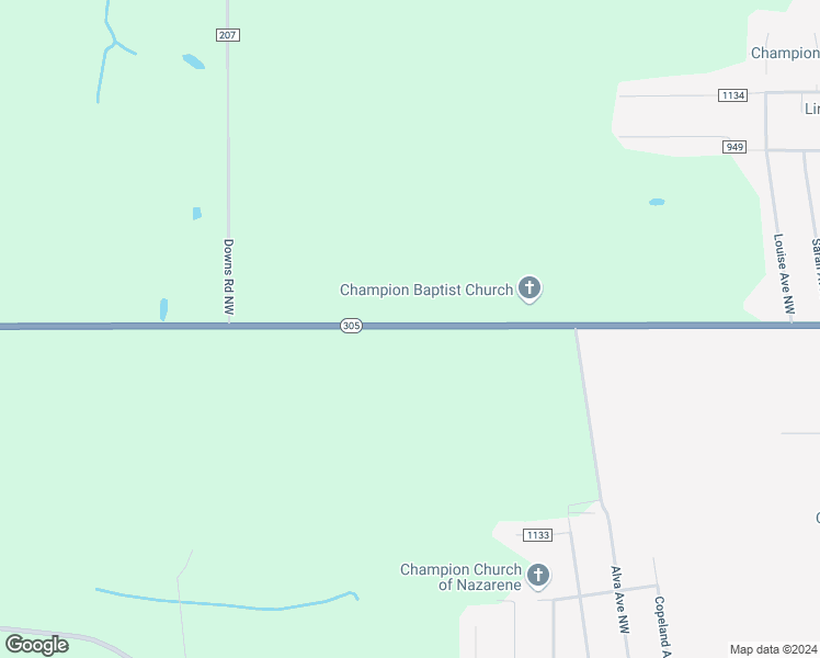 map of restaurants, bars, coffee shops, grocery stores, and more near 683 Center Street West in Warren