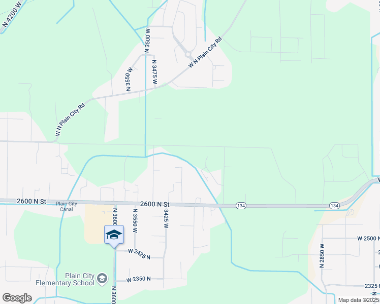 map of restaurants, bars, coffee shops, grocery stores, and more near 2776 North 3225 West in Plain City