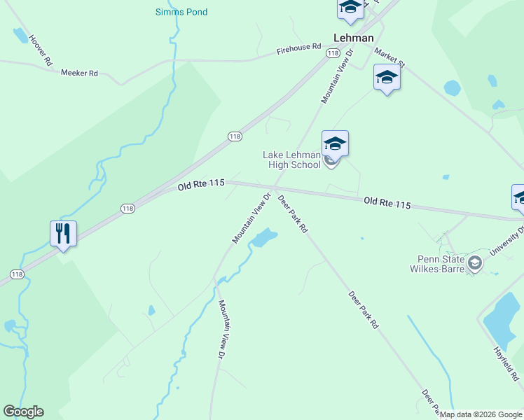 map of restaurants, bars, coffee shops, grocery stores, and more near 430 Mountain View Drive in Dallas