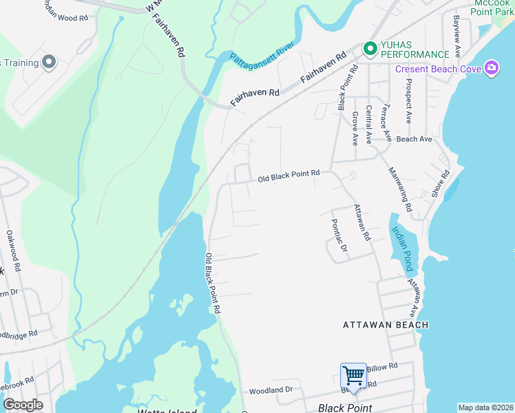 map of restaurants, bars, coffee shops, grocery stores, and more near 10 Barone Road in East Lyme