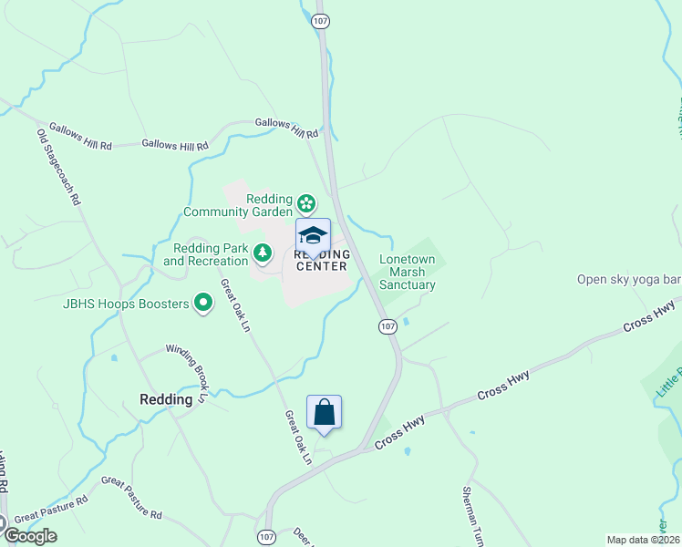 map of restaurants, bars, coffee shops, grocery stores, and more near 3-25 Lonetown Road in Redding