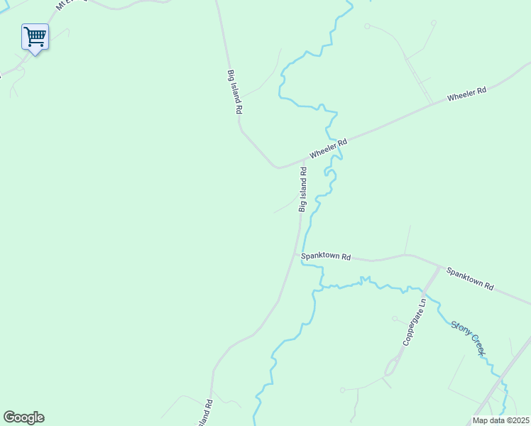 map of restaurants, bars, coffee shops, grocery stores, and more near 241 Big Island Road in Florida