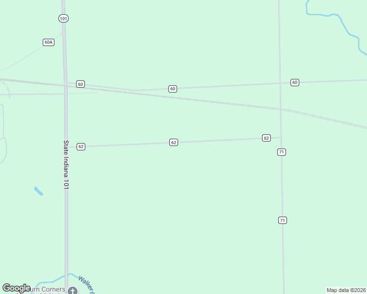 map of restaurants, bars, coffee shops, grocery stores, and more near 7024 County Road 62 in Saint Joe