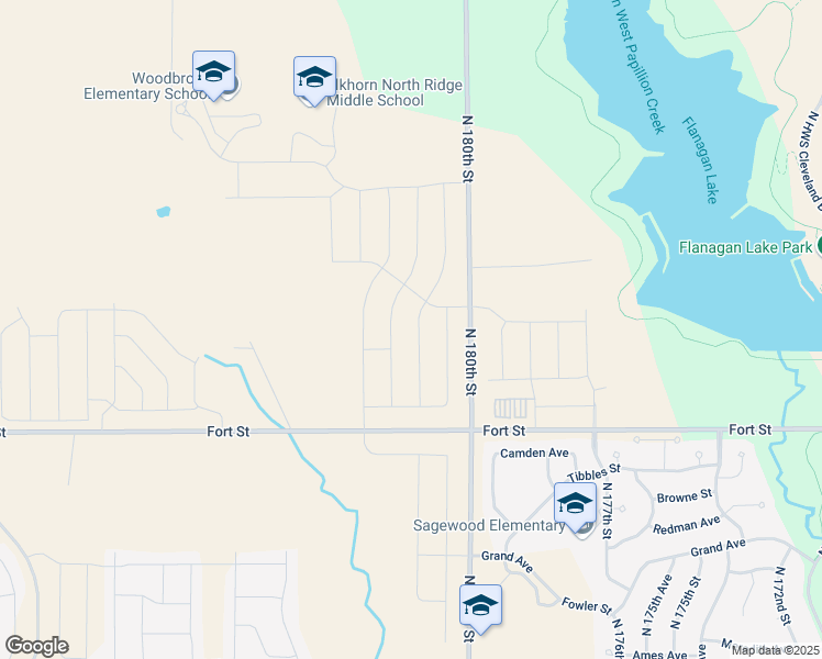 map of restaurants, bars, coffee shops, grocery stores, and more near Hartman Avenue in Omaha