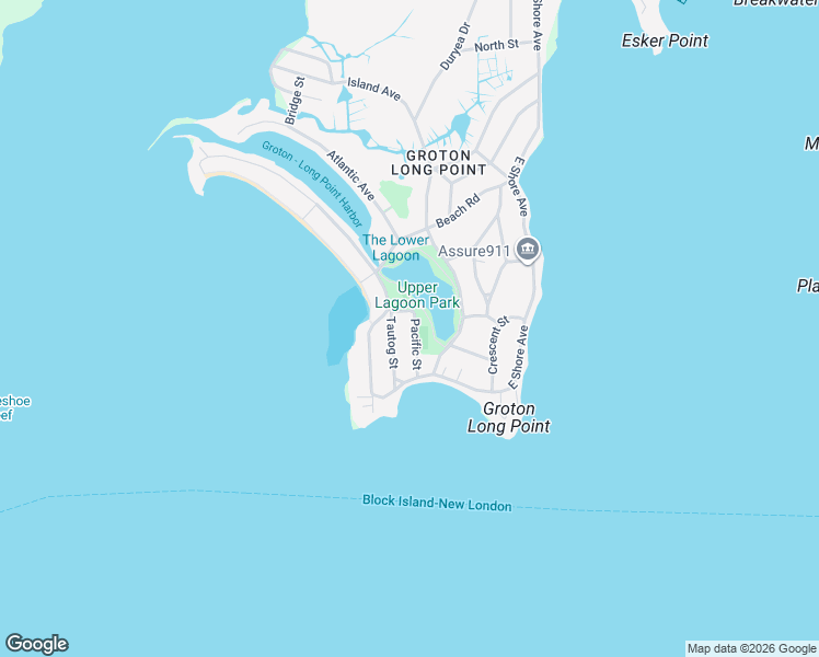map of restaurants, bars, coffee shops, grocery stores, and more near 17 Pacific Street in Groton