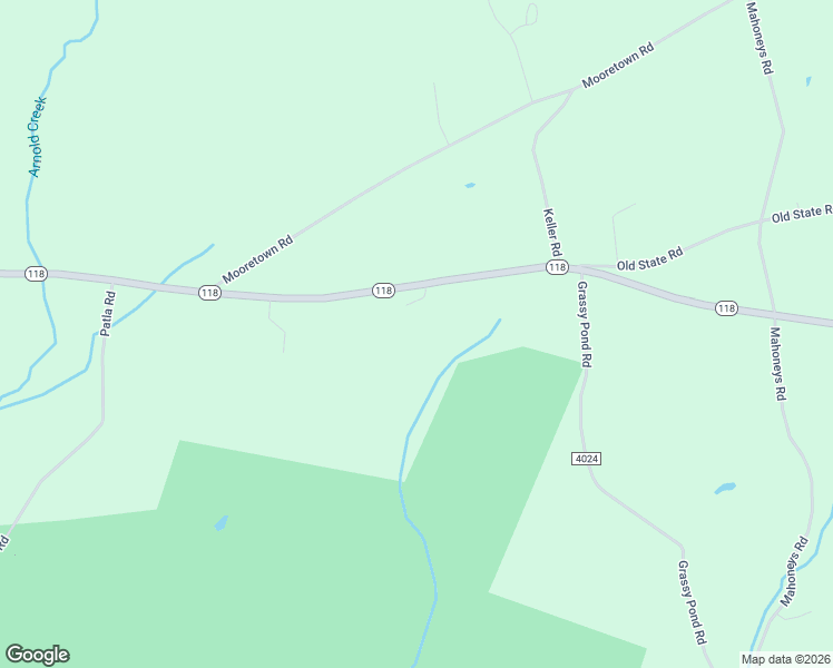 map of restaurants, bars, coffee shops, grocery stores, and more near 1475 Pennsylvania 118 in Sweet Valley