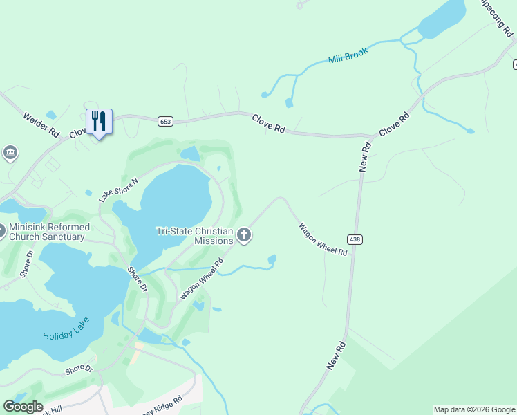 map of restaurants, bars, coffee shops, grocery stores, and more near 323 Wagon Wheel Road in Montague Township