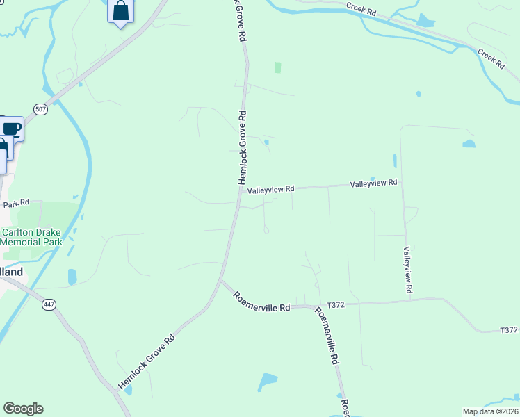 map of restaurants, bars, coffee shops, grocery stores, and more near 109 Cemetery Road in Greentown