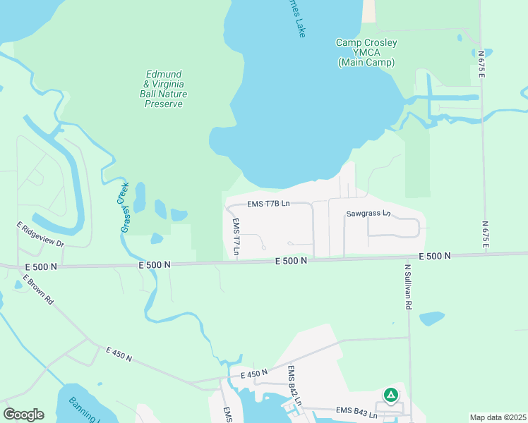 map of restaurants, bars, coffee shops, grocery stores, and more near 59 EMS T7B Lane in Leesburg