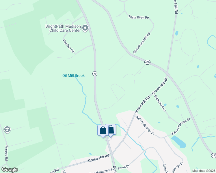 map of restaurants, bars, coffee shops, grocery stores, and more near 96 Robin Ridge Drive in Madison