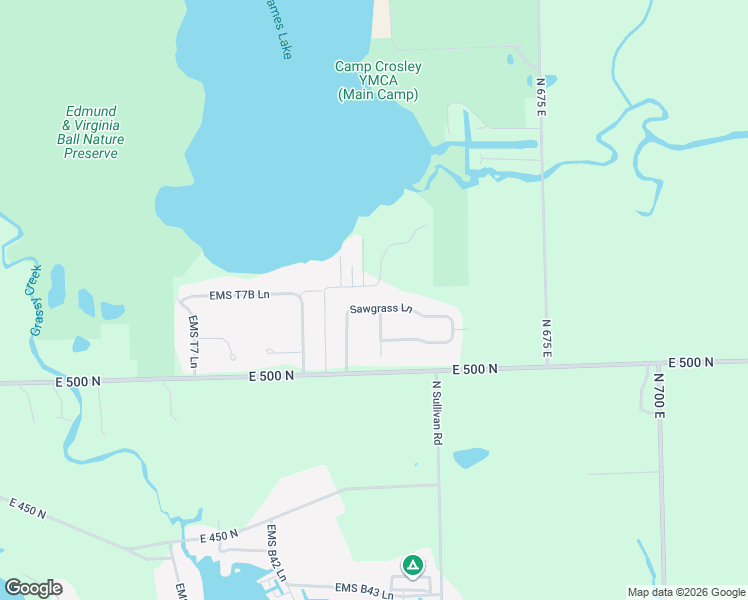 map of restaurants, bars, coffee shops, grocery stores, and more near Village Dr in Leesburg