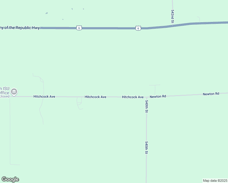 map of restaurants, bars, coffee shops, grocery stores, and more near 53798 Hitchcock Avenue in Lewis