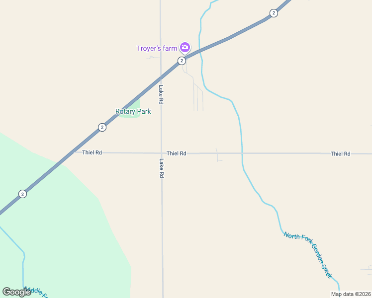 map of restaurants, bars, coffee shops, grocery stores, and more near 5111 Thiel Road in Hicksville