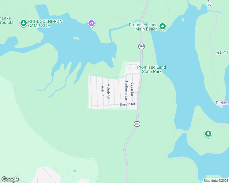 map of restaurants, bars, coffee shops, grocery stores, and more near Springbrook Ln in Greentown