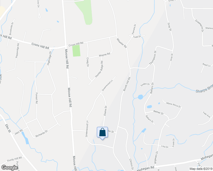 map of restaurants, bars, coffee shops, grocery stores, and more near 79 Greenwood Lane in Monroe