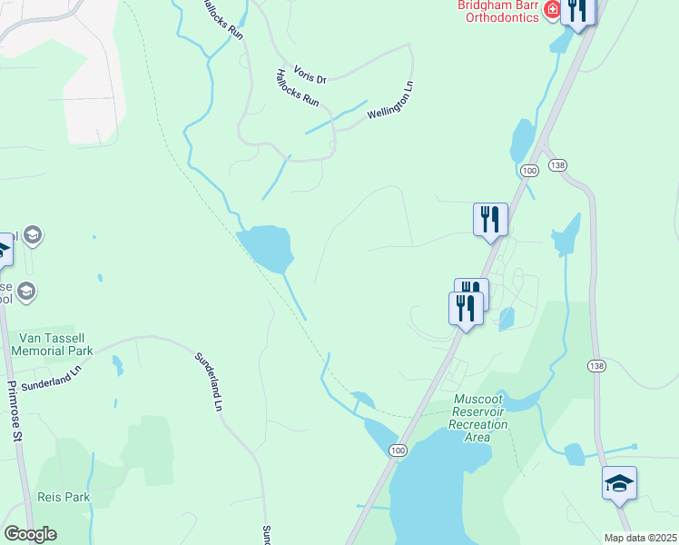 map of restaurants, bars, coffee shops, grocery stores, and more near 17 Annarock Drive in Westchester County