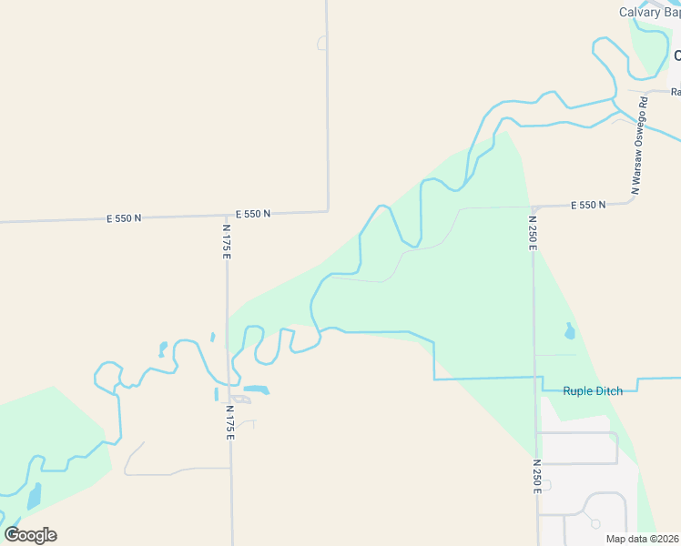 map of restaurants, bars, coffee shops, grocery stores, and more near 2018 East Riverside Drive in Warsaw