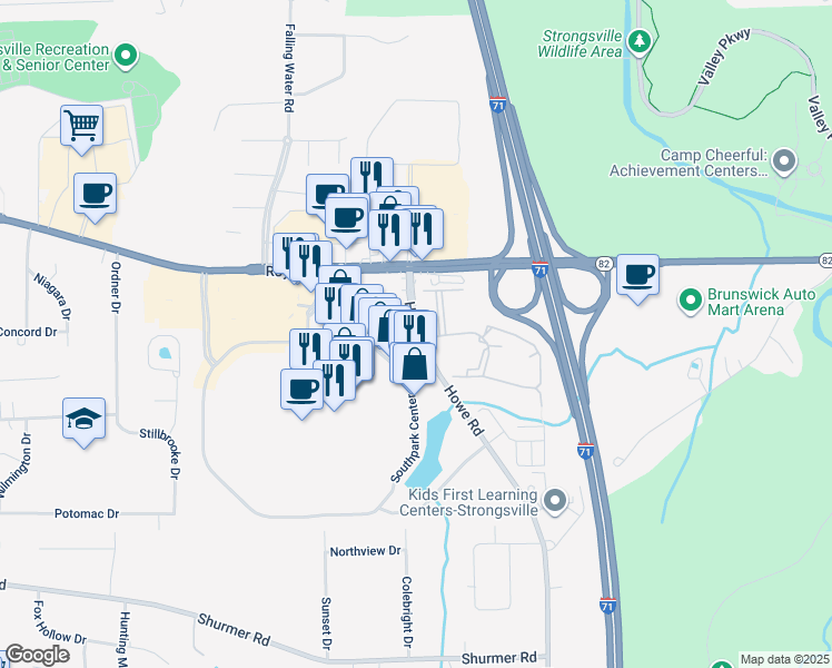 The Polo Club Apartments, Strongsville OH Walk Score