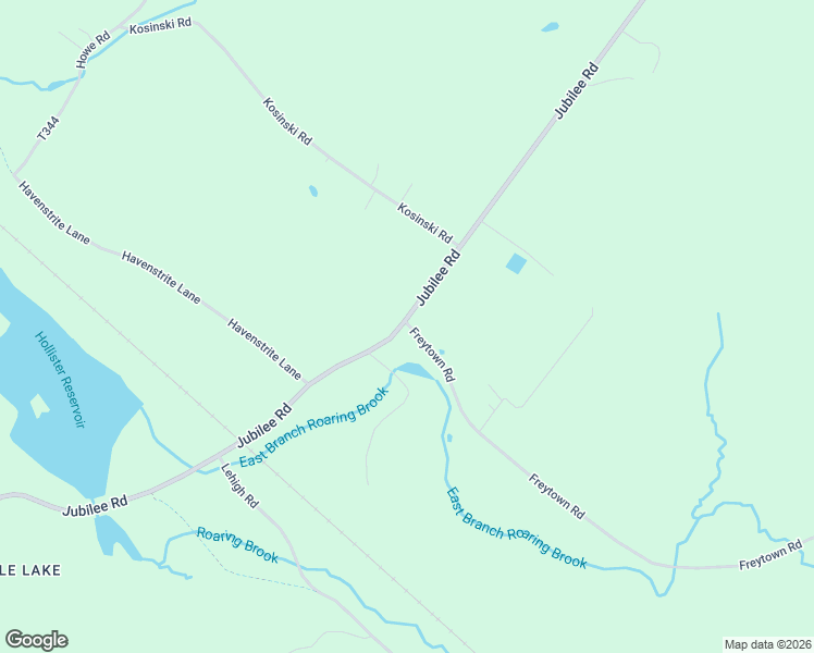map of restaurants, bars, coffee shops, grocery stores, and more near Jubilee Road in GOULDSBORO