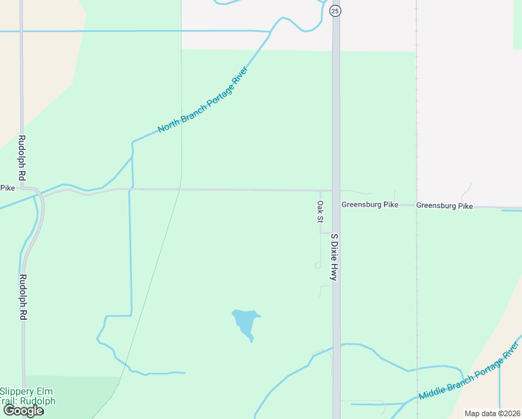 map of restaurants, bars, coffee shops, grocery stores, and more near 13229 Greensburg Pike in Portage