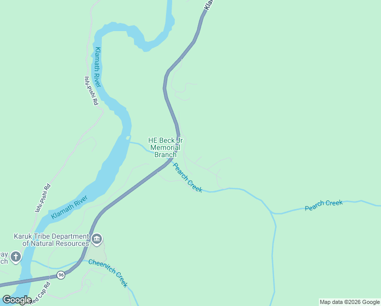 map of restaurants, bars, coffee shops, grocery stores, and more near 90 East Perch Creek Road in Somes Bar