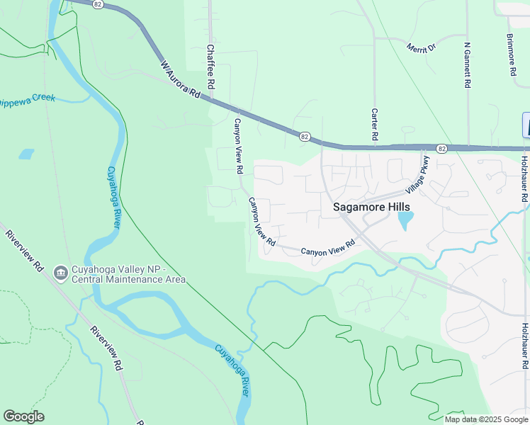map of restaurants, bars, coffee shops, grocery stores, and more near 1105 Canyon View Road in Northfield
