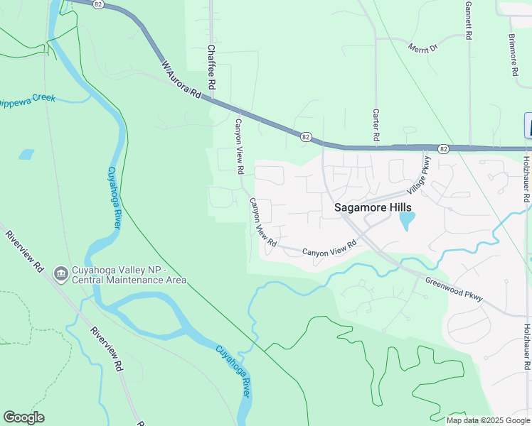 map of restaurants, bars, coffee shops, grocery stores, and more near 1105 Canyon View Road in Northfield