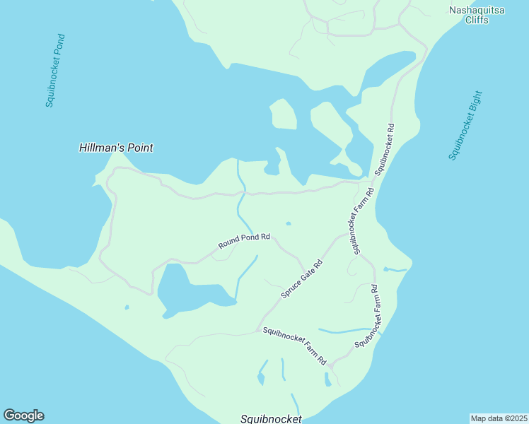 map of restaurants, bars, coffee shops, grocery stores, and more near 17 Round Pond Road in Chilmark