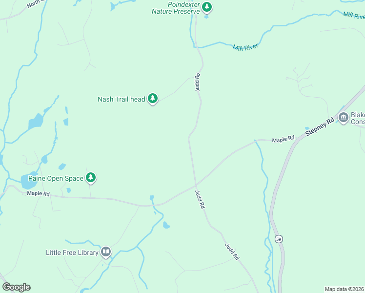 map of restaurants, bars, coffee shops, grocery stores, and more near 300 Judd Road in Easton