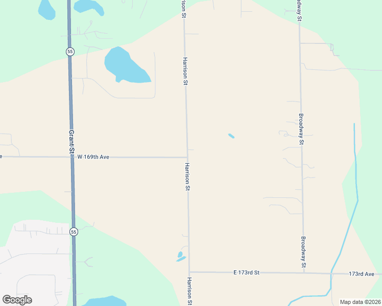 map of restaurants, bars, coffee shops, grocery stores, and more near 16815 Harrison Street in Lowell