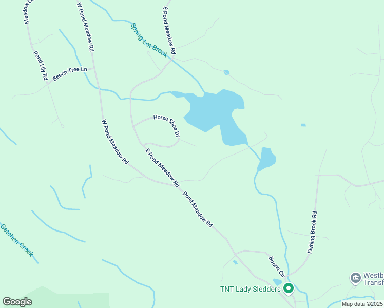 map of restaurants, bars, coffee shops, grocery stores, and more near 41 Roberts Road in Westbrook