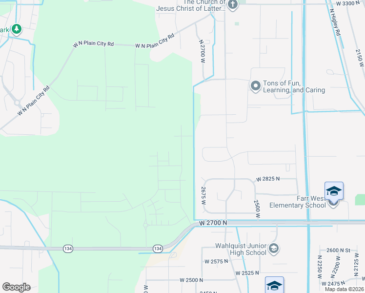 map of restaurants, bars, coffee shops, grocery stores, and more near Galloway Lane in Weber County