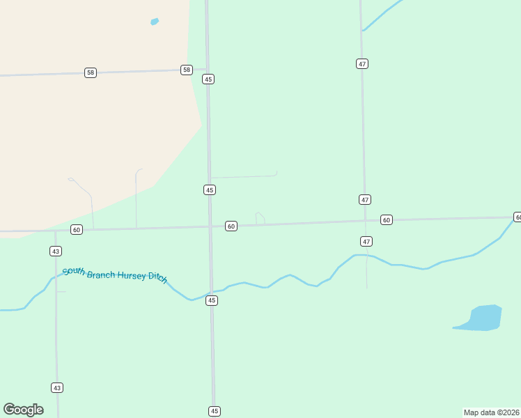map of restaurants, bars, coffee shops, grocery stores, and more near 4645 County Road 60 in Saint Joe