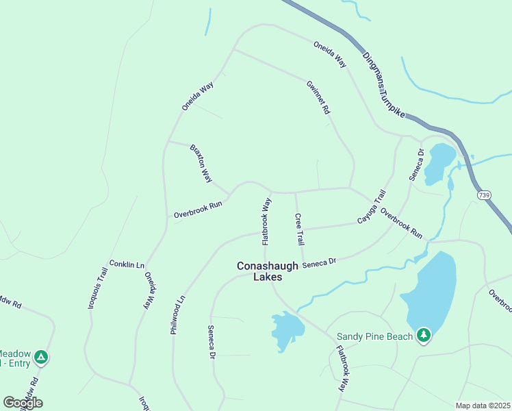 map of restaurants, bars, coffee shops, grocery stores, and more near 105 Flatbrook Way in Milford