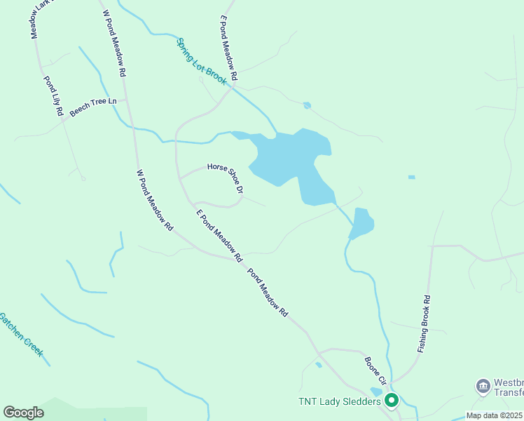 map of restaurants, bars, coffee shops, grocery stores, and more near 41 Roberts Road in Westbrook