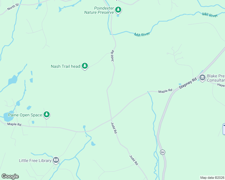 map of restaurants, bars, coffee shops, grocery stores, and more near 300 Judd Road in Easton