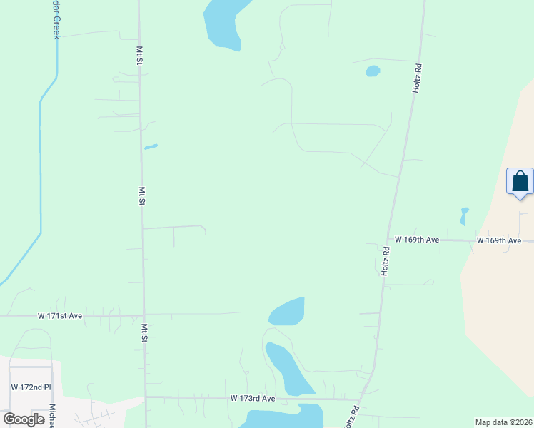 map of restaurants, bars, coffee shops, grocery stores, and more near 17020 Holtz Road in Lowell