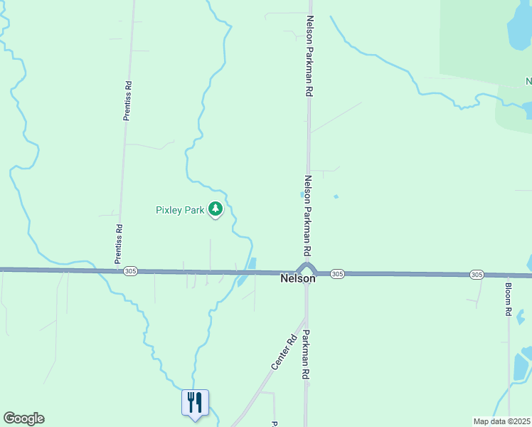 map of restaurants, bars, coffee shops, grocery stores, and more near in Garrettsville