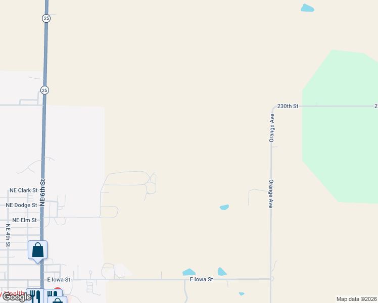 map of restaurants, bars, coffee shops, grocery stores, and more near in Greenfield