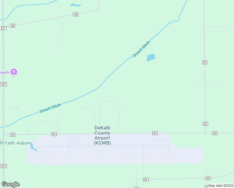 map of restaurants, bars, coffee shops, grocery stores, and more near 2401-2799 County Road 60 in Auburn