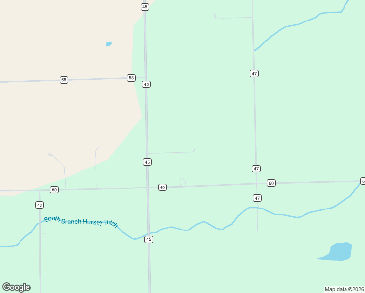 map of restaurants, bars, coffee shops, grocery stores, and more near 6033 County Road 45 in Auburn