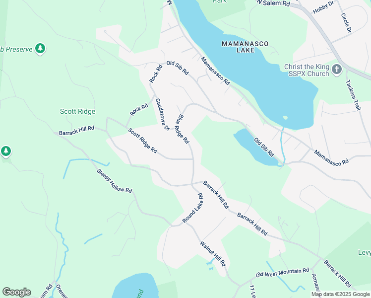 map of restaurants, bars, coffee shops, grocery stores, and more near 40 Blue Ridge Road in Ridgefield