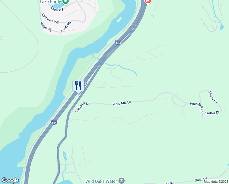 map of restaurants, bars, coffee shops, grocery stores, and more near 10 Pinegrove Drive in North Salem