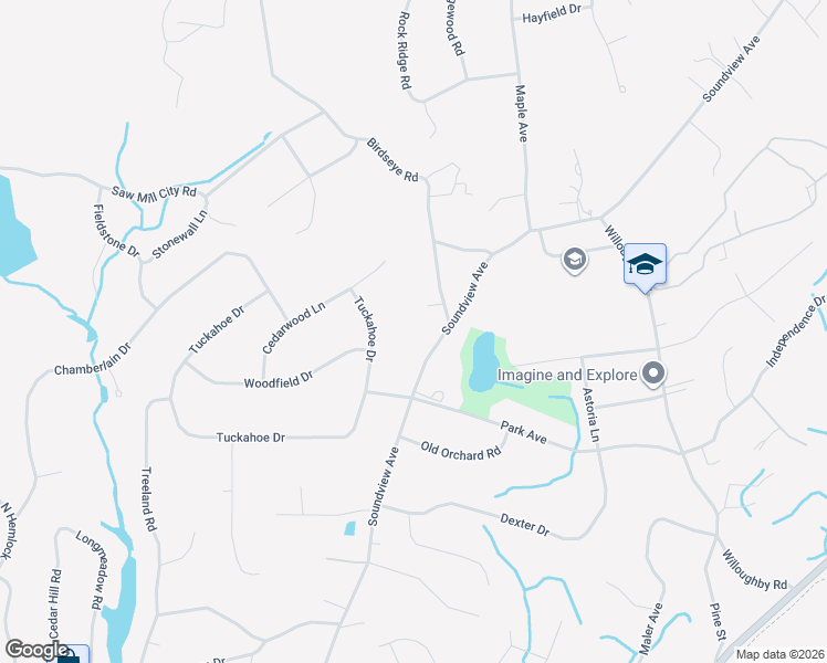 map of restaurants, bars, coffee shops, grocery stores, and more near 162 Soundview Avenue in Shelton