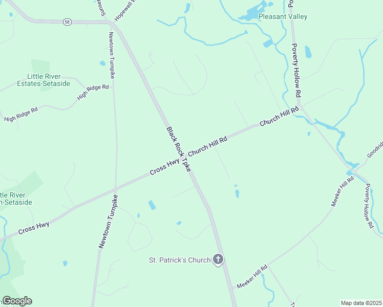 map of restaurants, bars, coffee shops, grocery stores, and more near 5 Church Hill Road in Redding