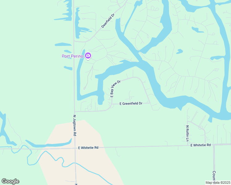 map of restaurants, bars, coffee shops, grocery stores, and more near 5305 East Bay View Drive in Morris