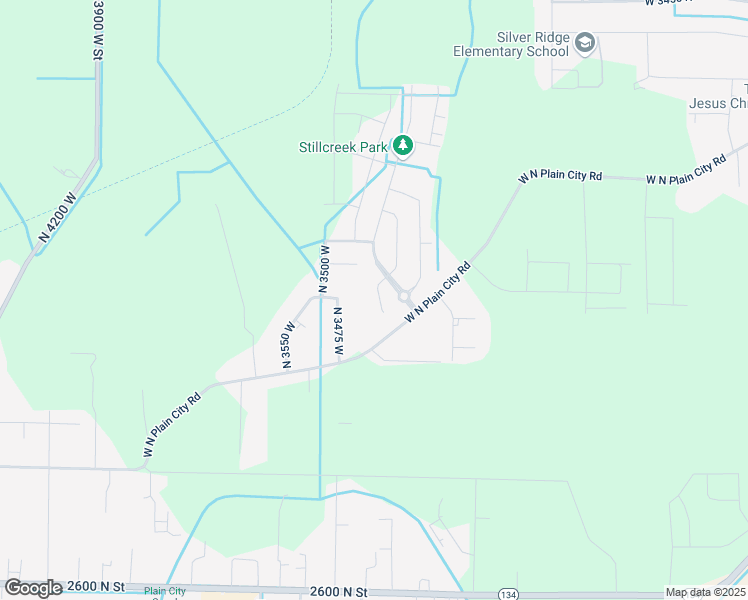 map of restaurants, bars, coffee shops, grocery stores, and more near 3005 North Morning Mist Court in Plain City